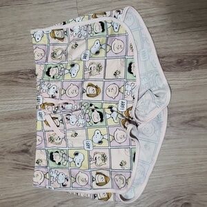 Peanuts Dolphin Style Lounge Pajama PJ Sleep Shorts